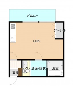 Ｃ砂町403リフォーム1階平面