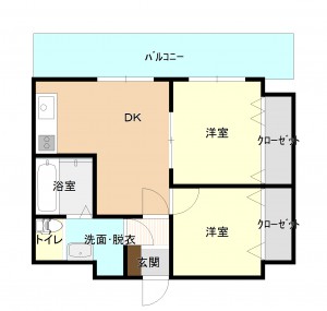 Ｃ砂町404リフォーム1階平面
