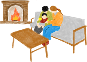 陸の寒さを凌ぐ、あたたかな家づくり