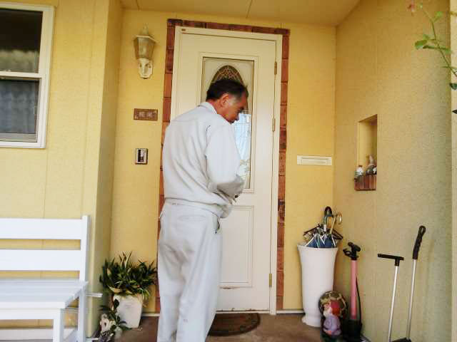 中田工務店定期点検の様子