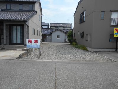 売土地　富山市西長江本町