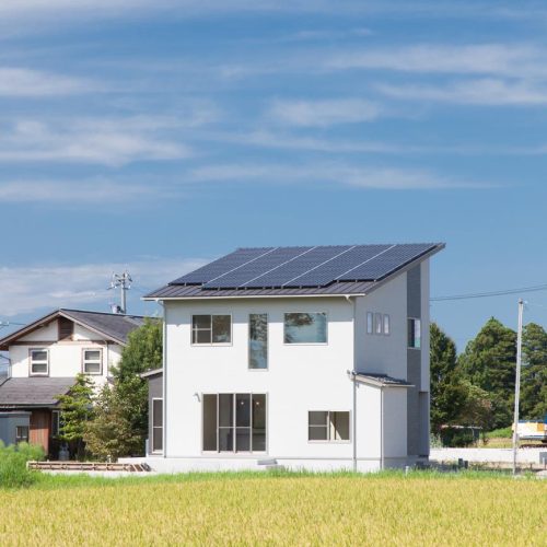 T様邸 スキップフロアのある家(太陽光発電10kw搭載)