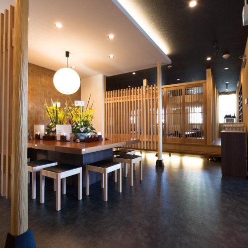 ごまそば高田屋様の店舗の建築に携わらせていたただきました