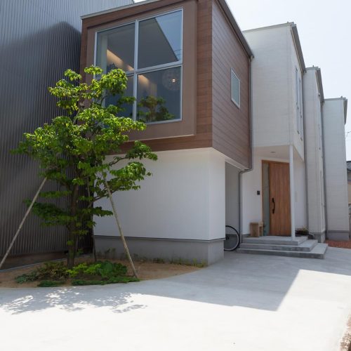 M様邸　狭小地に建つお客様こだわりの住宅です。
