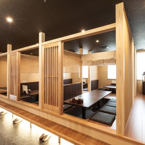 ごまそば高田屋様の店舗の建築に携わらせていたただきました