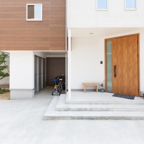 M様邸　狭小地に建つお客様こだわりの住宅です。