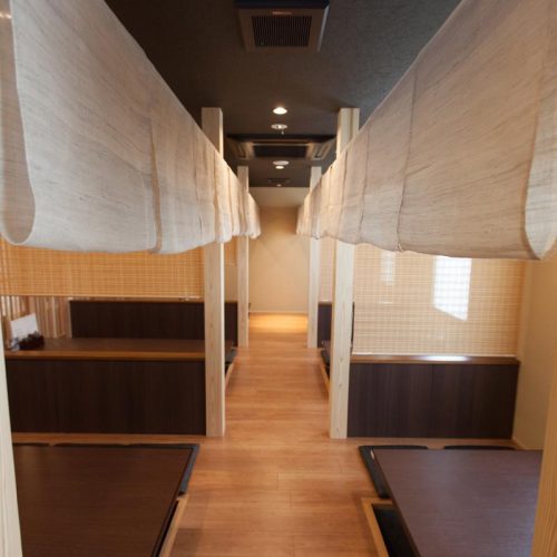 ごまそば高田屋様の店舗の建築に携わらせていたただきました