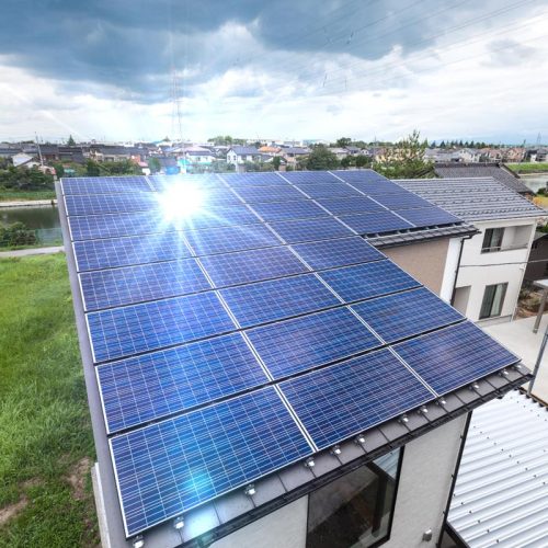 M様邸　スマート×コンパクトな10kw太陽光発電搭載のお家