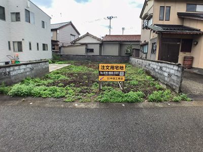売土地　富山市上袋