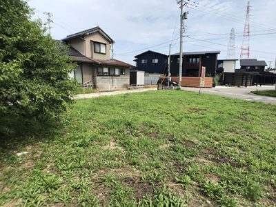 売土地　富山市犬島5丁目分譲地（残2区画）