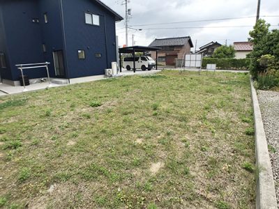 売土地　富山市犬島5丁目分譲地（残2区画）