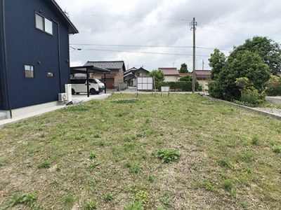 売土地　富山市犬島5丁目分譲地（残2区画）