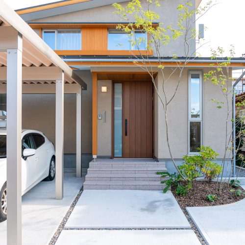 施工事例　Y様邸　本好き家族の日常を愉しむHyggeな家