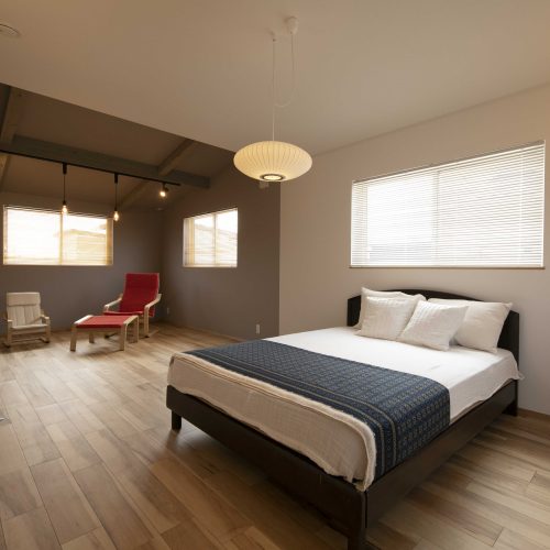 施工事例　Y様邸　本好き家族の日常を愉しむHyggeな家