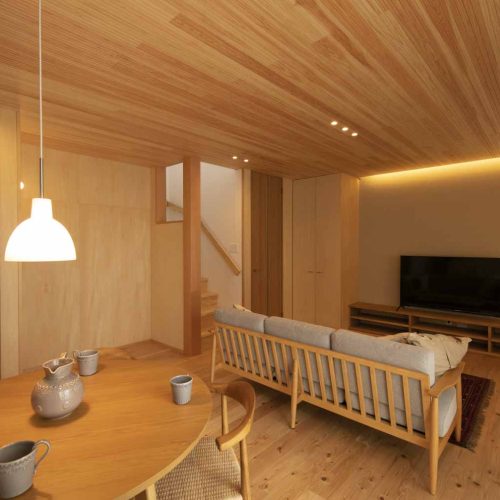 施工事例　Y様邸　本好き家族の日常を愉しむHyggeな家