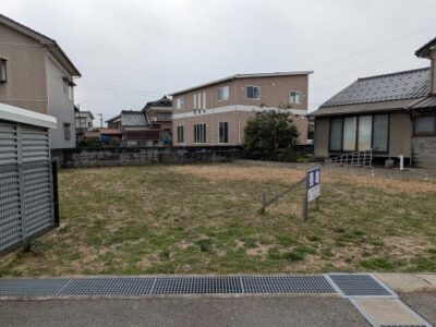 売土地　富山市犬島5丁目分譲地（残2区画）