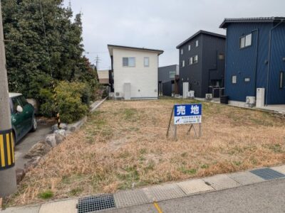 売土地　富山市犬島5丁目分譲地（残2区画）