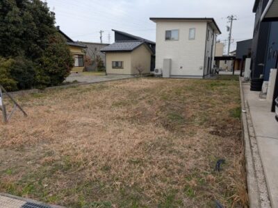 売土地　富山市犬島5丁目分譲地（残2区画）