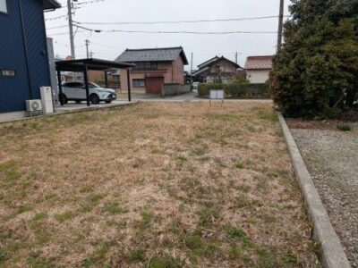 売土地　富山市犬島5丁目分譲地（残2区画）