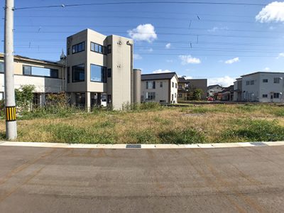 売土地　富山市天正寺（5区画）