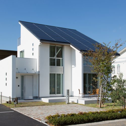 施工事例　上轡田モデルハウス（中田MAX売電住宅）