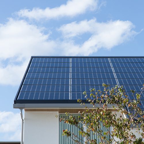 施工事例　上轡田モデルハウス（中田MAX売電住宅）