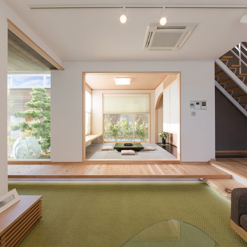 施工事例　上轡田モデルハウス（中田MAX売電住宅）