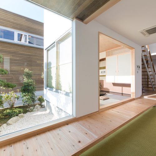 施工事例　上轡田モデルハウス（中田MAX売電住宅）