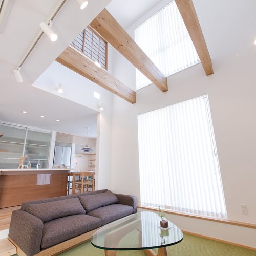 施工事例　上轡田モデルハウス（中田MAX売電住宅）