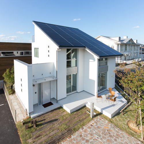 施工事例　上轡田モデルハウス（中田MAX売電住宅）