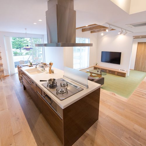 施工事例　上轡田モデルハウス（中田MAX売電住宅）