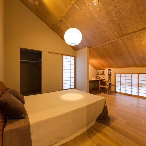 施工事例　上轡田モデルハウス（中田MAX売電住宅）