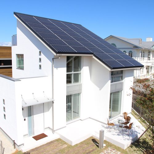 施工事例　上轡田モデルハウス（中田MAX売電住宅）
