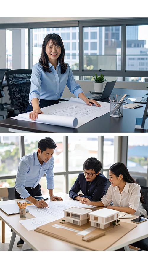 営業・設計・積算まで、あなたの経験が活きる仕事です。